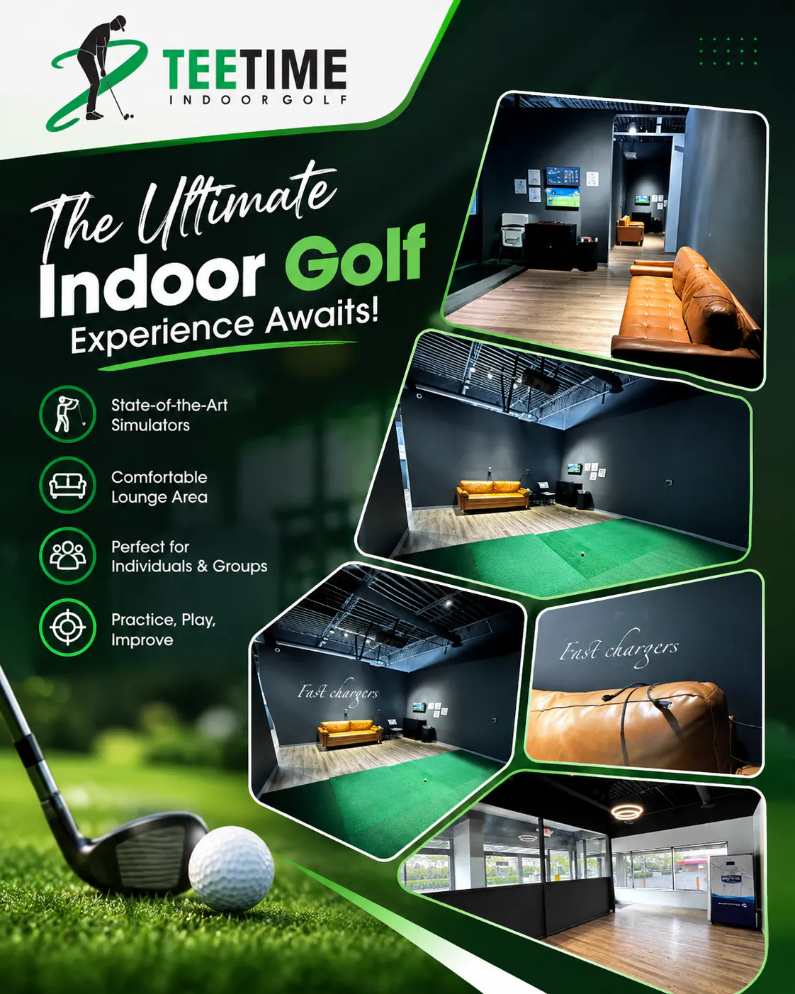 TeeTime Indoor Golf gallery image