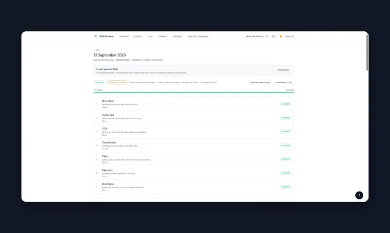 BlokStreams screenshot 3