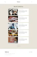 Online Magazine Website HTML Templates gallery image