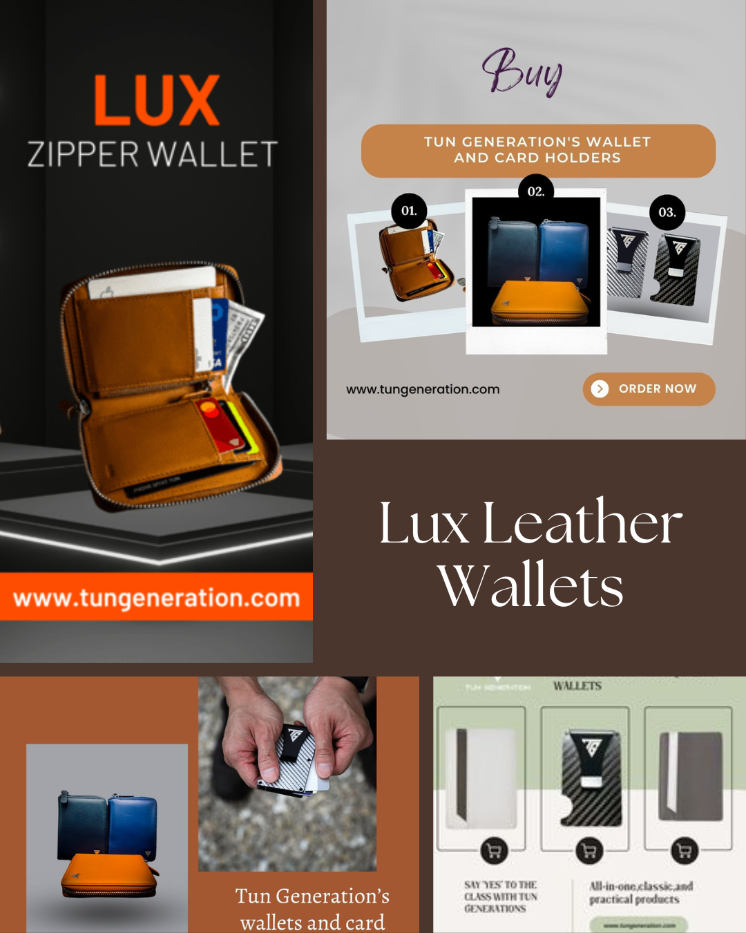 กระเป๋าเงินที่วางการ์ดสีขาว - การ์ด MCH, Lux Wallet media 1