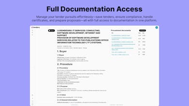 Tendery.ai gallery image