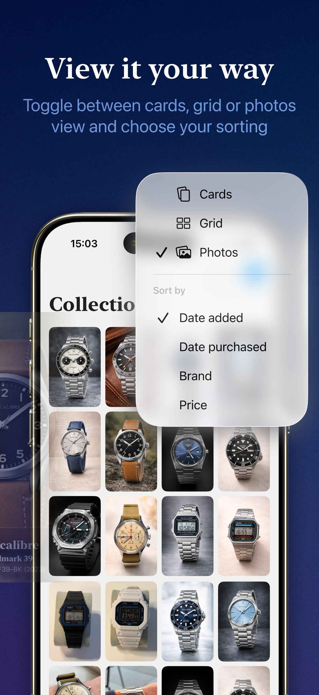 Timeboxd - For watch collectors - Screenshot 3 showing product features and functionality