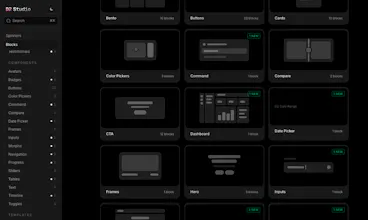 D2Studio UI Library gallery image