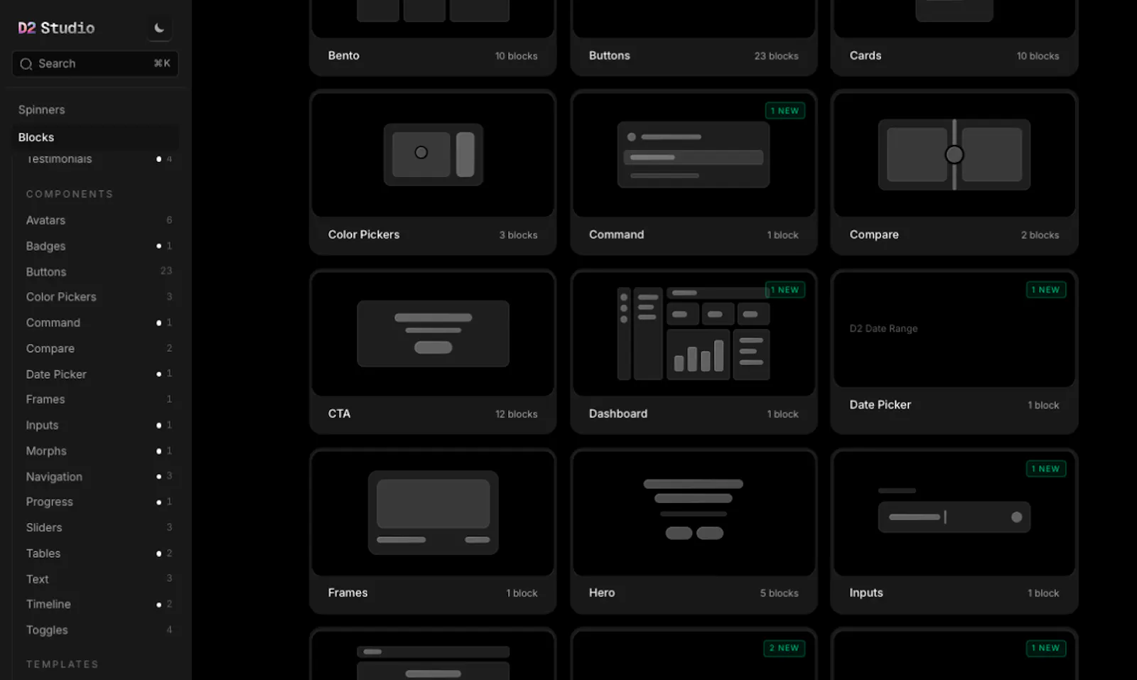 D2Studio UI Library screenshot 3