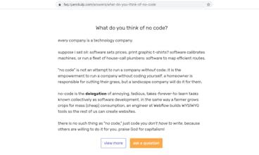 Simple FAQ gallery image