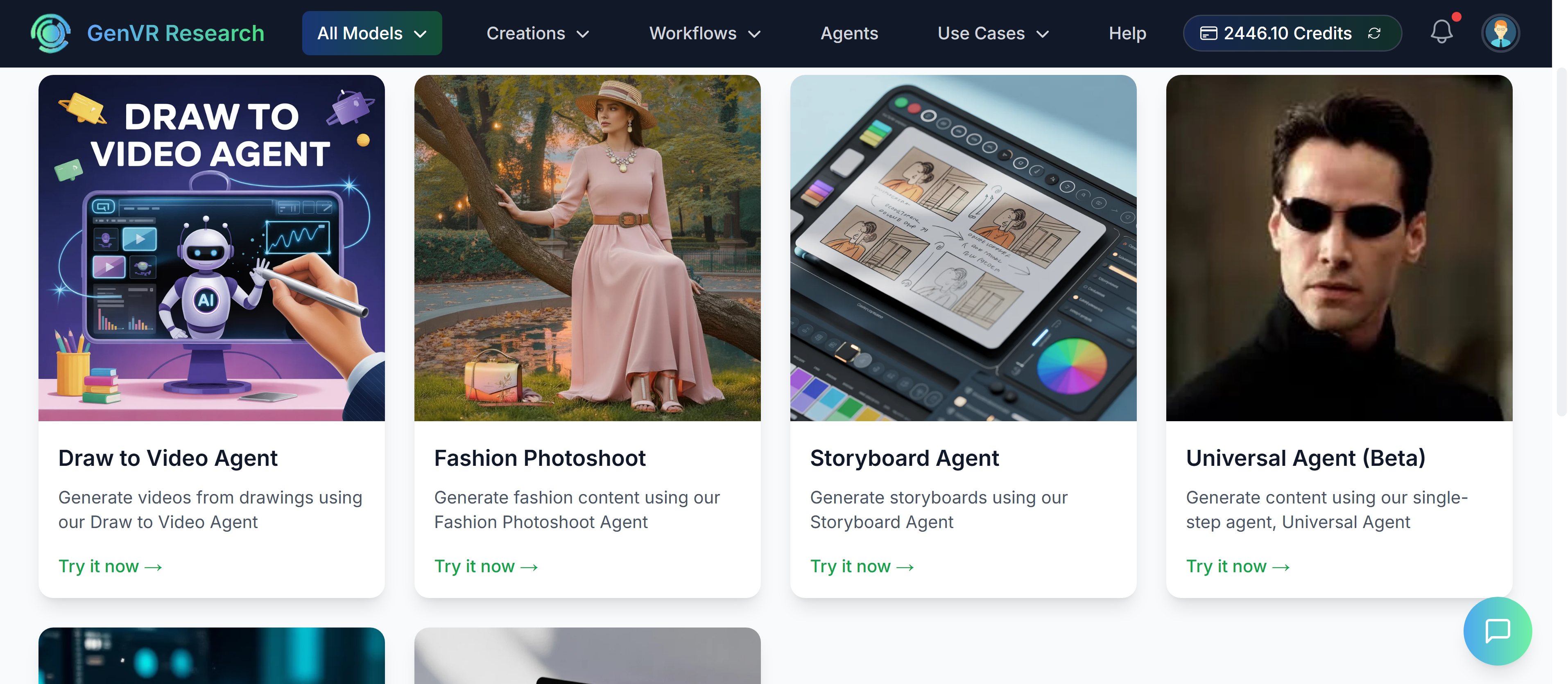 Média Genvr ai - Boîte à outils de création de contenu tout-en-un avec 300 modèles AI 5