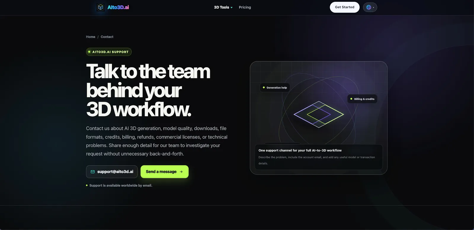 AIto3D.ai - online AI 3D Model Generator screenshot 3