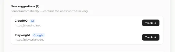 Relaunch - Competitor Monitoring screenshot 4