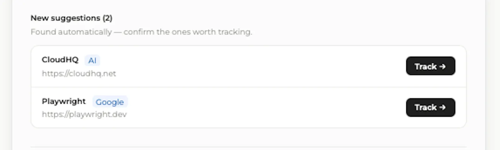 Relaunch - Competitor Monitoring  screenshot 4