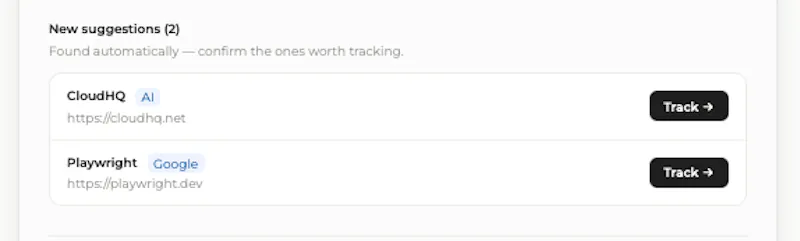 Relaunch - Competitor Monitoring  screenshot 4
