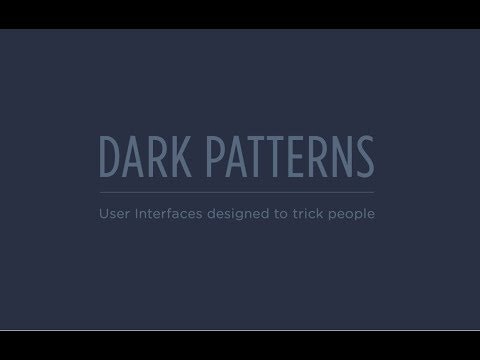 Dark Patterns