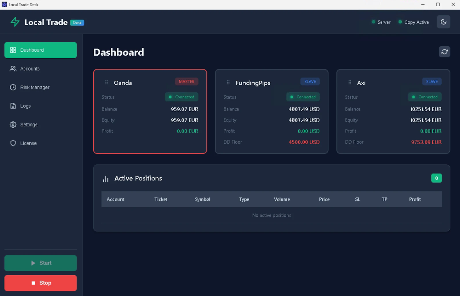MT5 Trade Copier screenshot 1