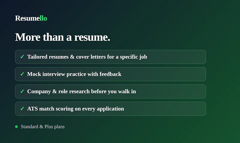 Resumello screenshot 4