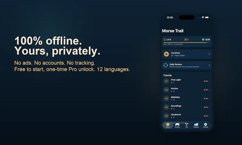 Morse Trail screenshot 5