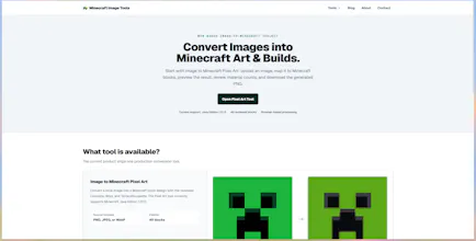Minecraft Image Tools gallery image