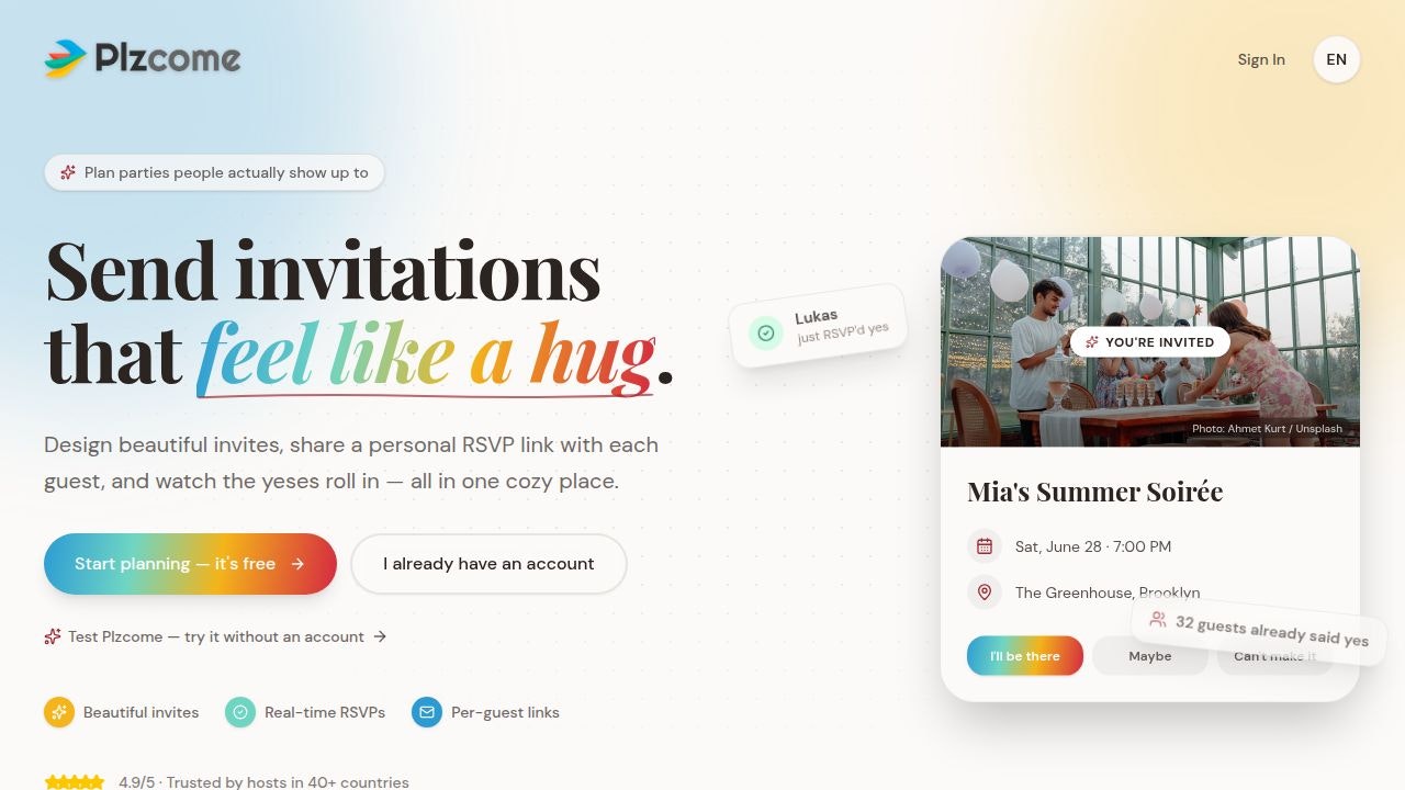Plzcome gallery image