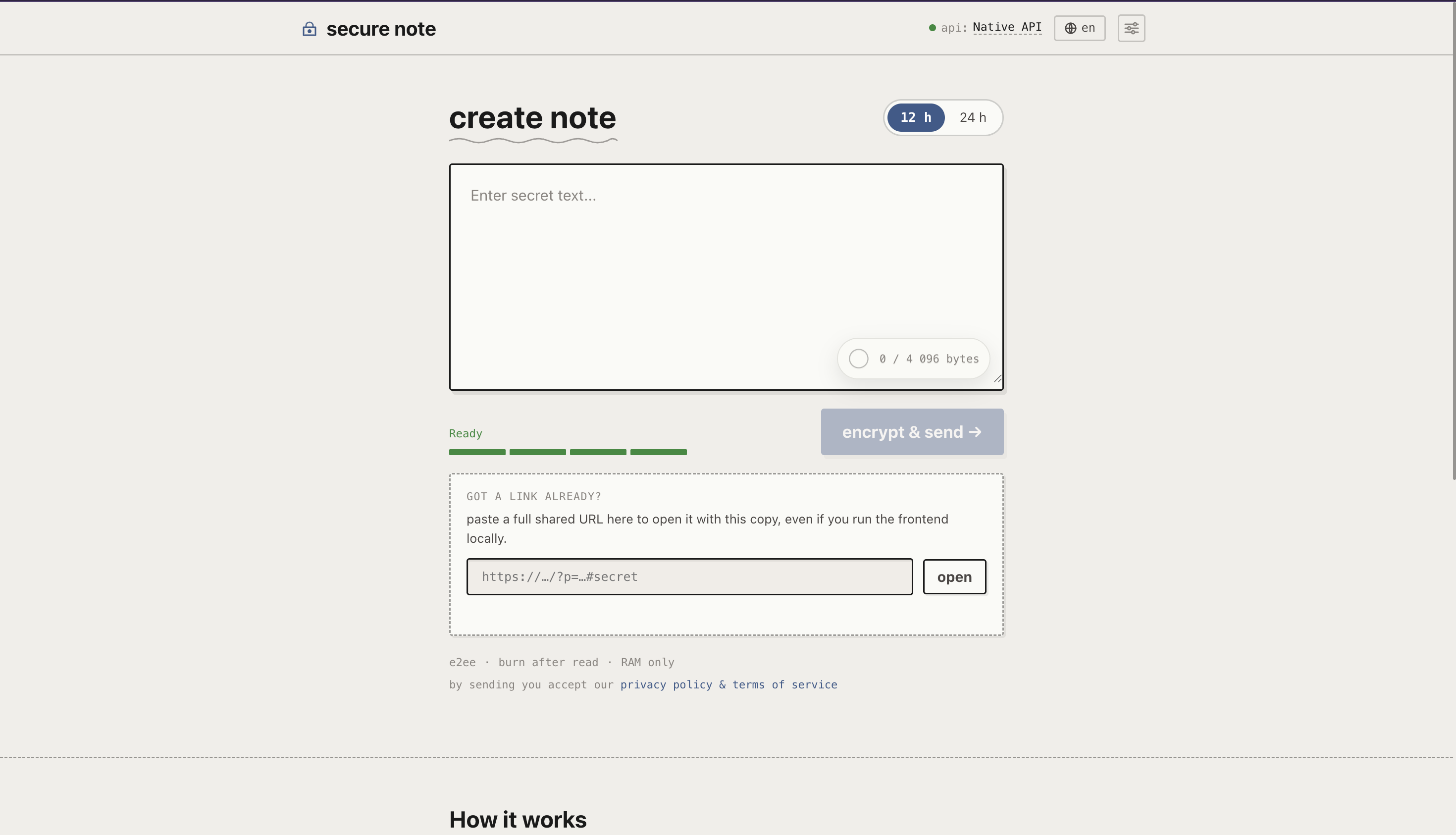 SecNote gallery image