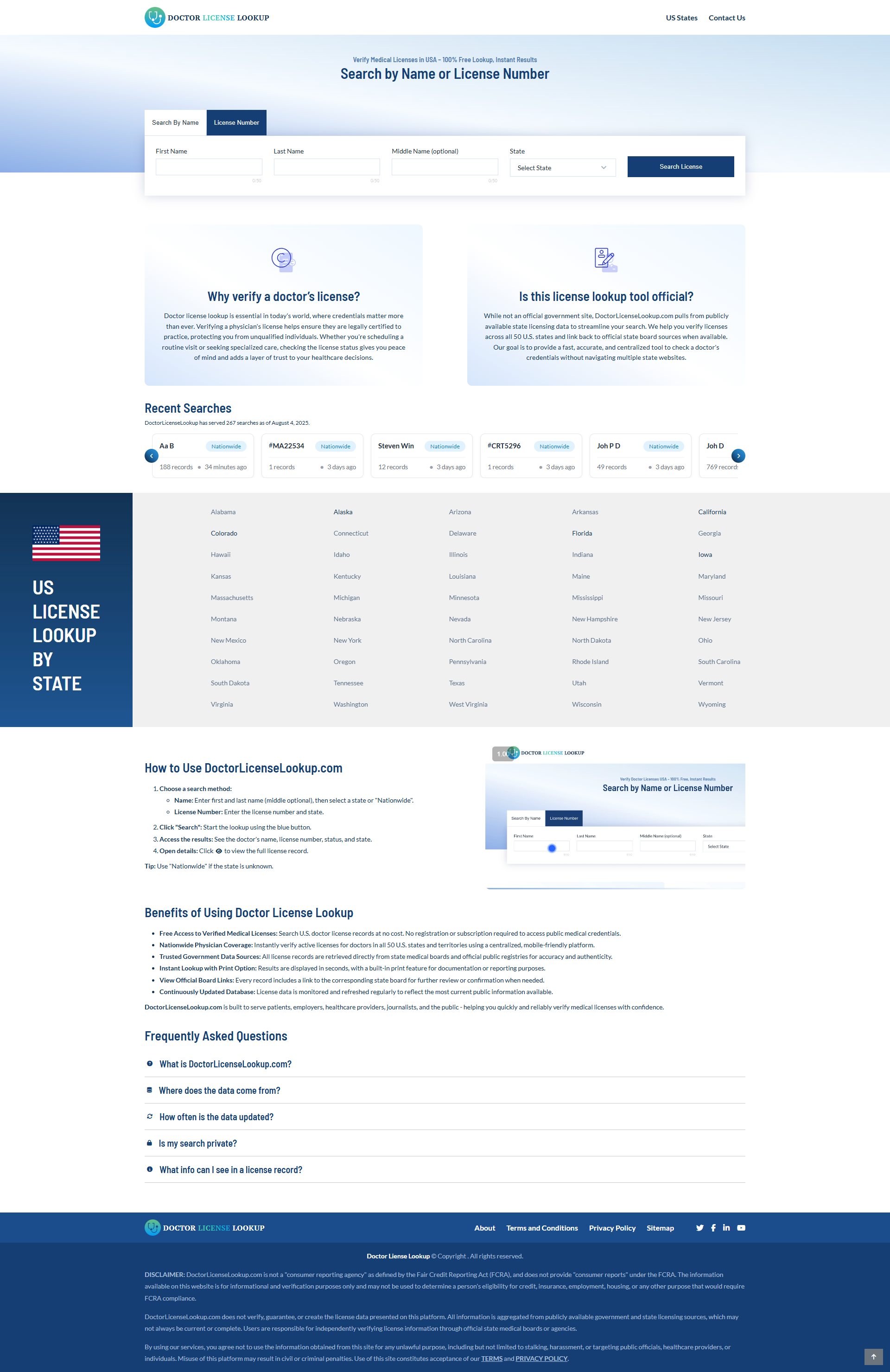 Doctor License Lookup gallery image