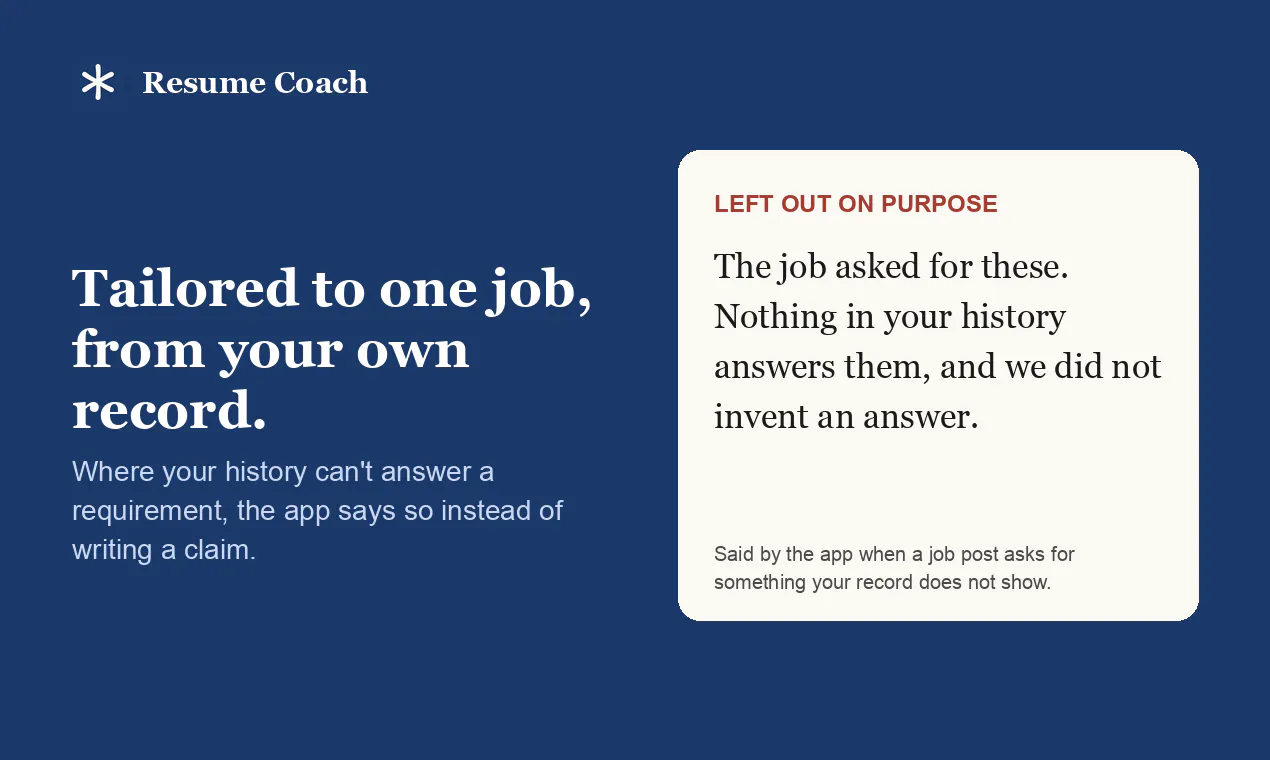 Resume Coach gallery image