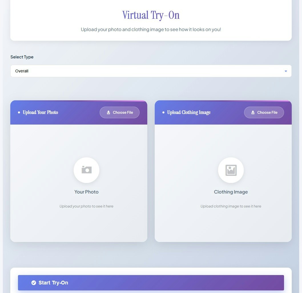 FittingByMe Woocommerce vrtual tryon  gallery image