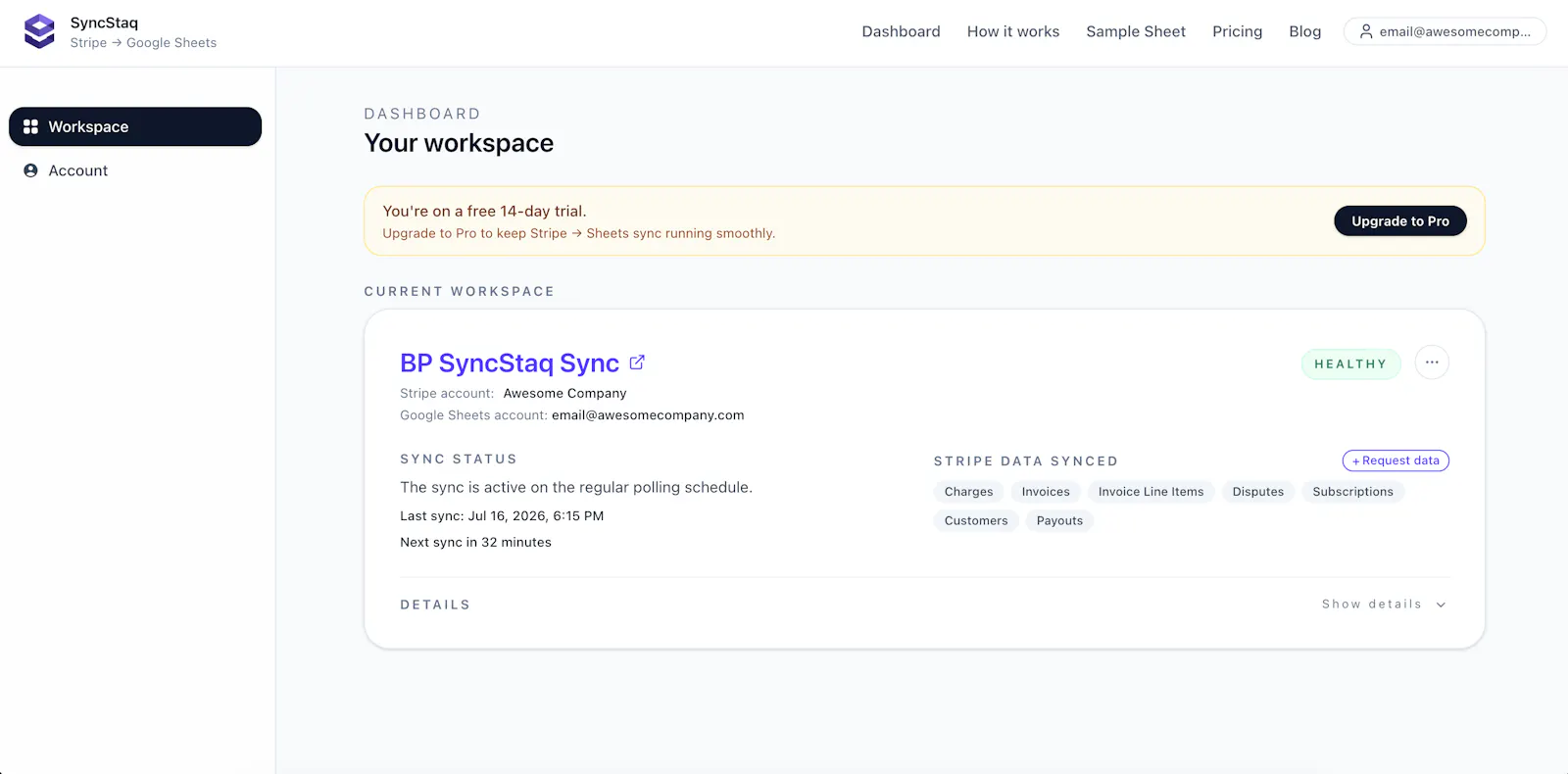 SyncStaq screenshot 2