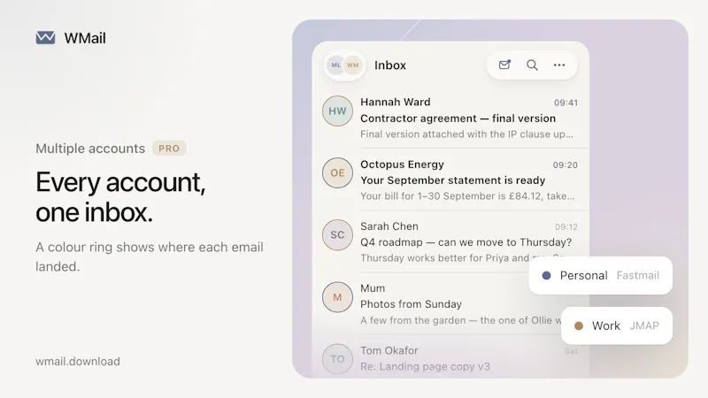 WMail screenshot 5