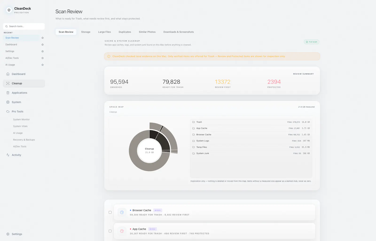 CleanDeck screenshot 4