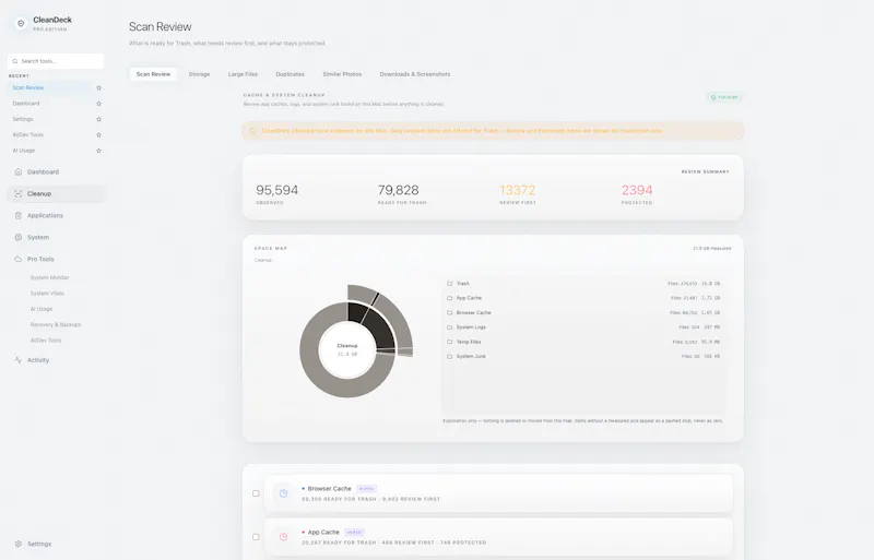 CleanDeck screenshot 4