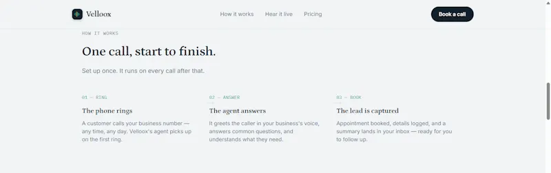 Velloox screenshot 2