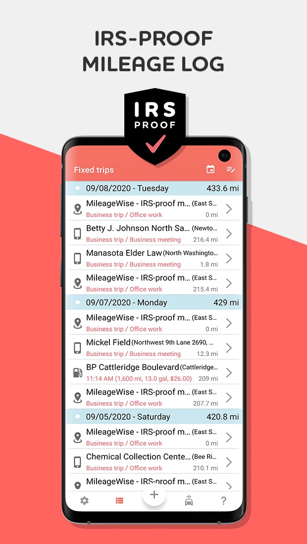 MileageWise gallery image