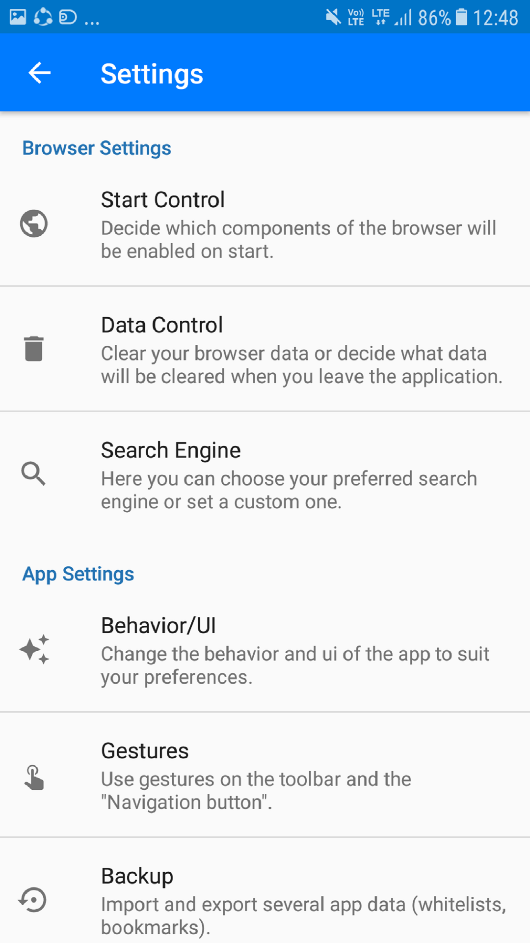 Alpha Browser gallery image