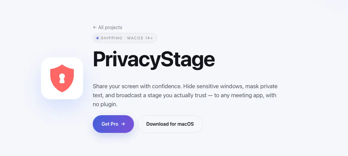 PrivacyStage logo