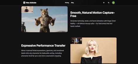 Wan Animate Video Generator gallery image