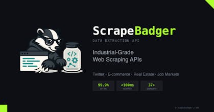 ScrapeBadger gallery image
