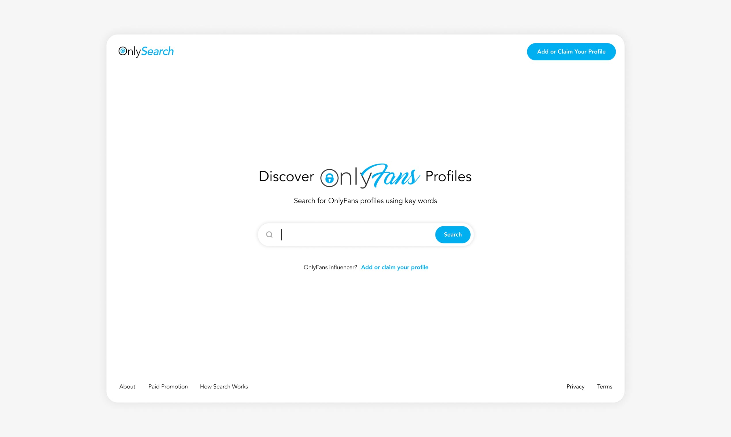 Onlysearch A Search Engine For Onlyfans Accounts Product Hunt