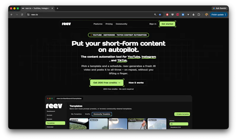 reev.to screenshot 2