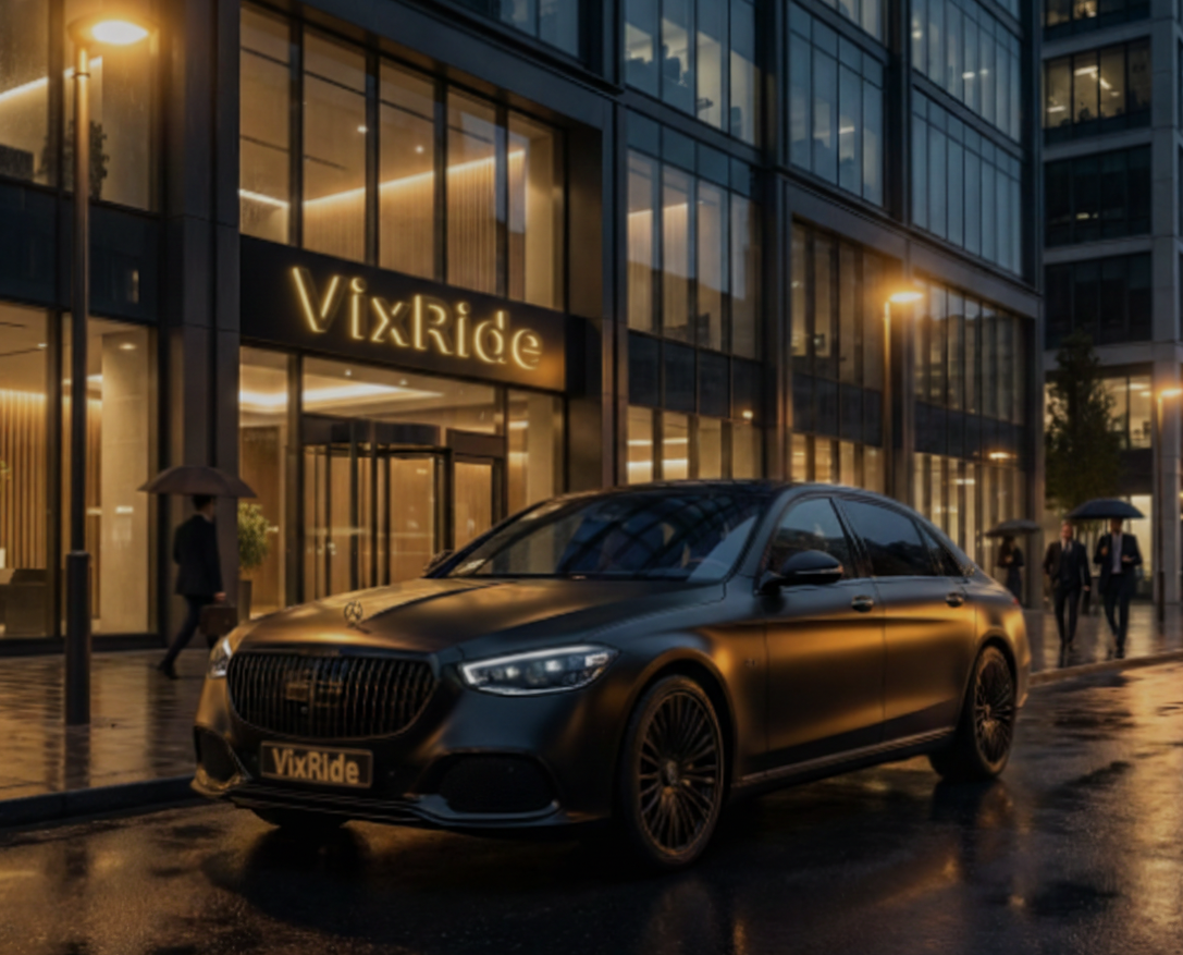 VixRide - Product Hunt launch logo and brand identity