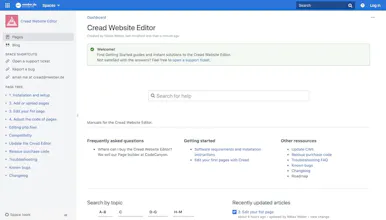 Cread Website Editor gallery image