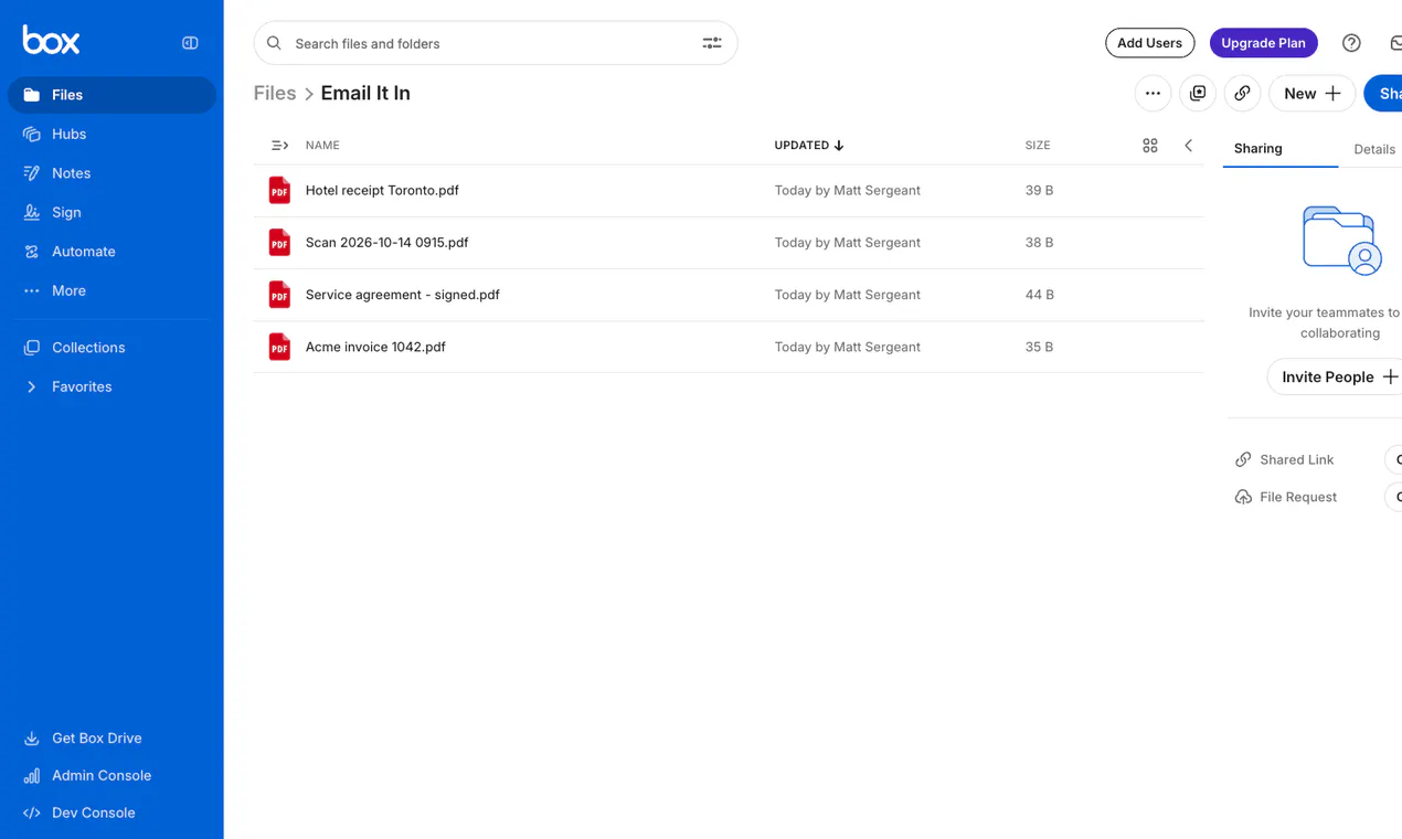 Email It In gallery image