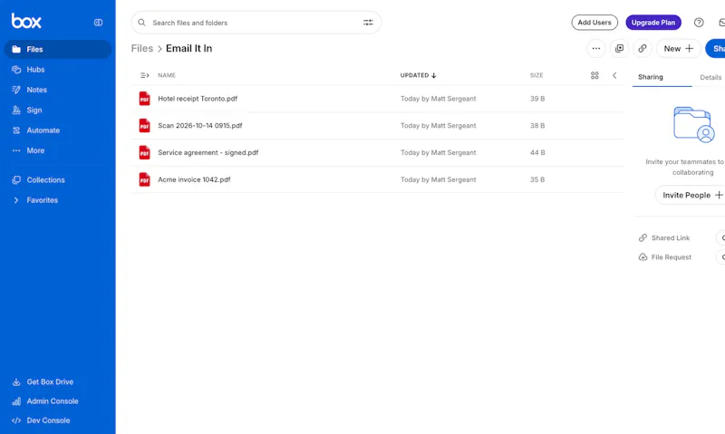 Email It In screenshot 5