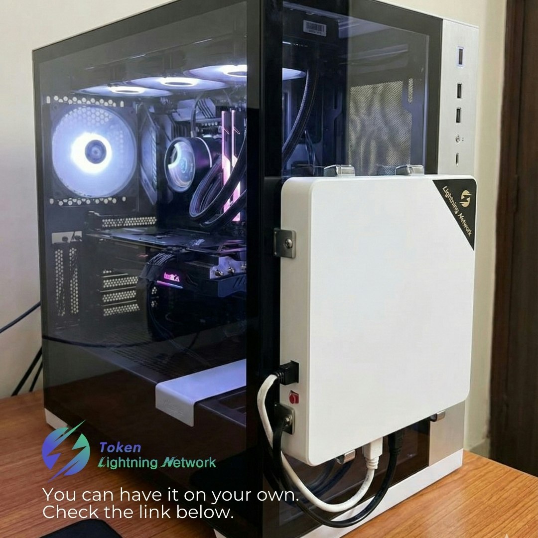 LNT (Lightning Network Token) - Main product screenshot demonstrating key features and user interface