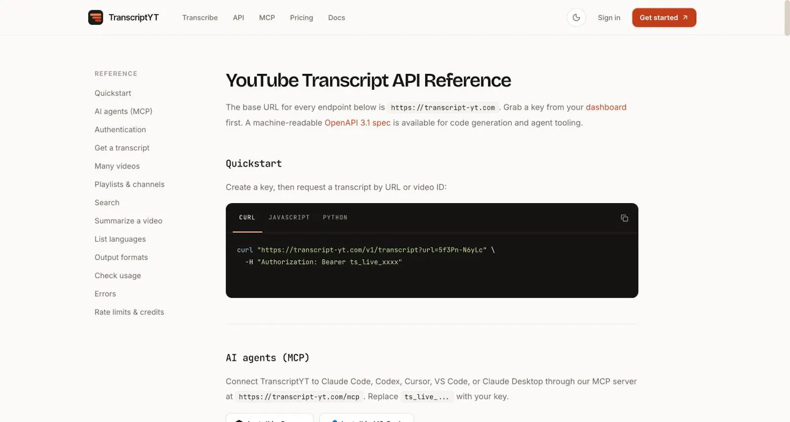 TranscriptYT screenshot 3