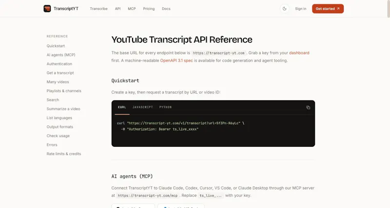 TranscriptYT screenshot 3