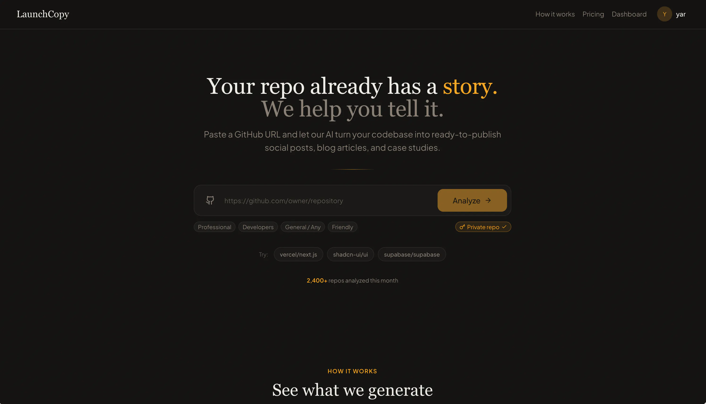 LaunchCopy gallery image