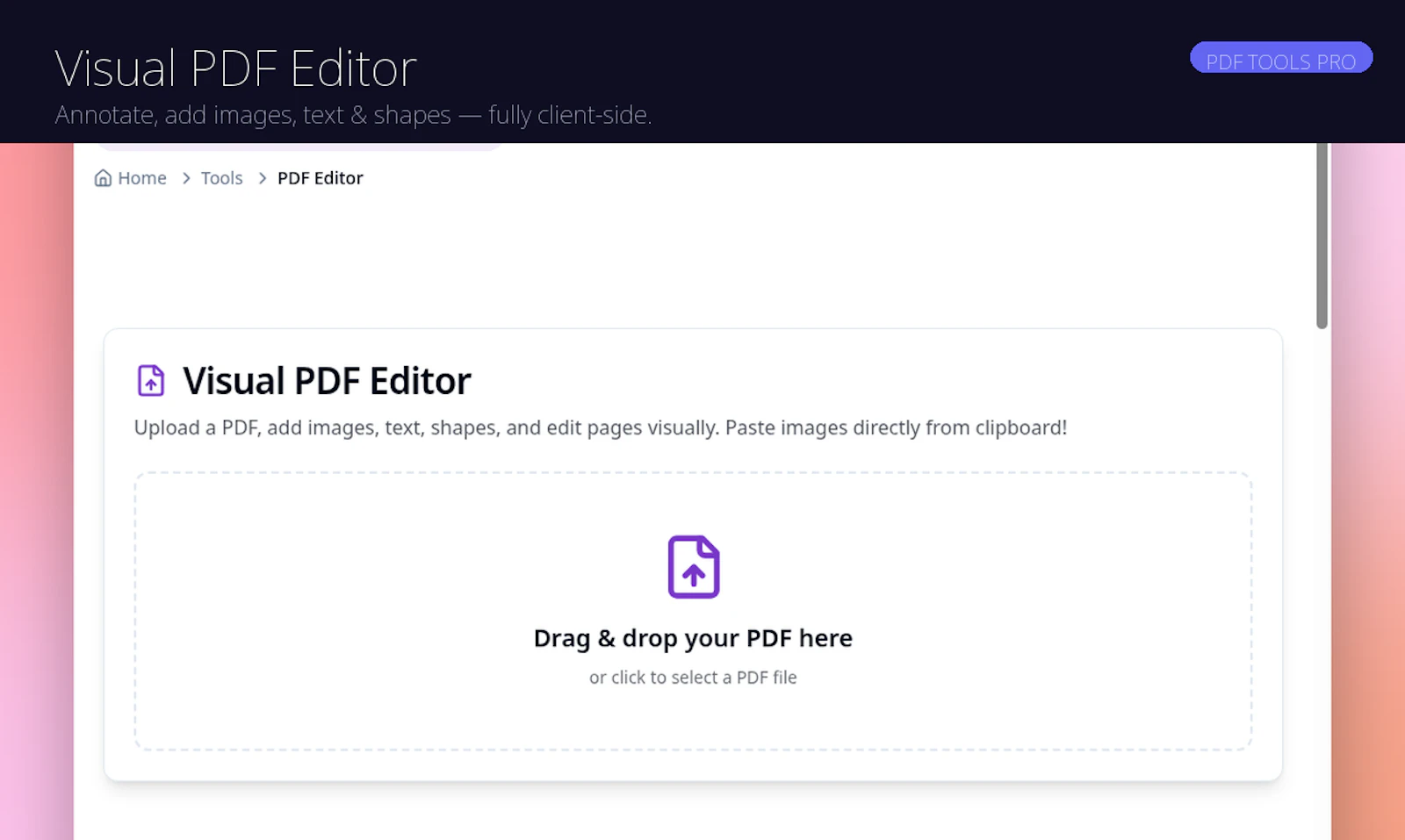 PDF Tools Pro screenshot 2