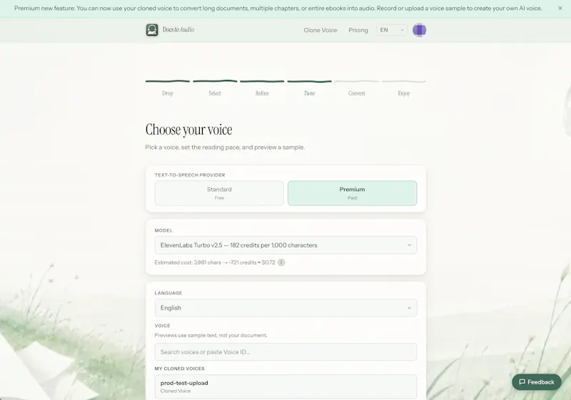 DocsToAudio screenshot 5