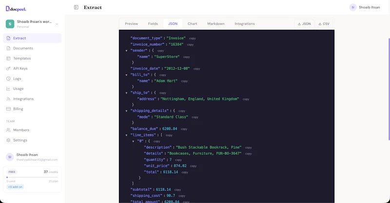 DocPeel screenshot 5