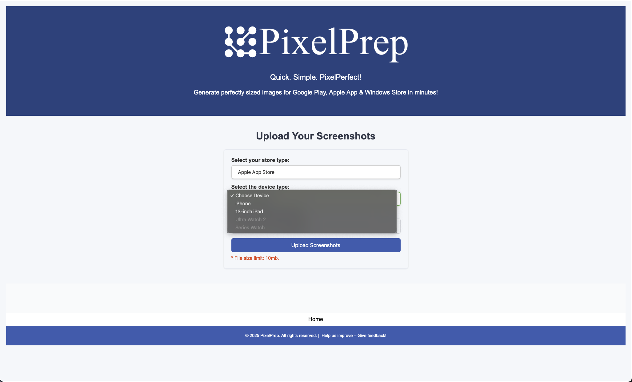 Mídia 4 de Pixelprep - Rápido.Simples.PixelPerfect!Automatizar o redimensionamento da imagem.