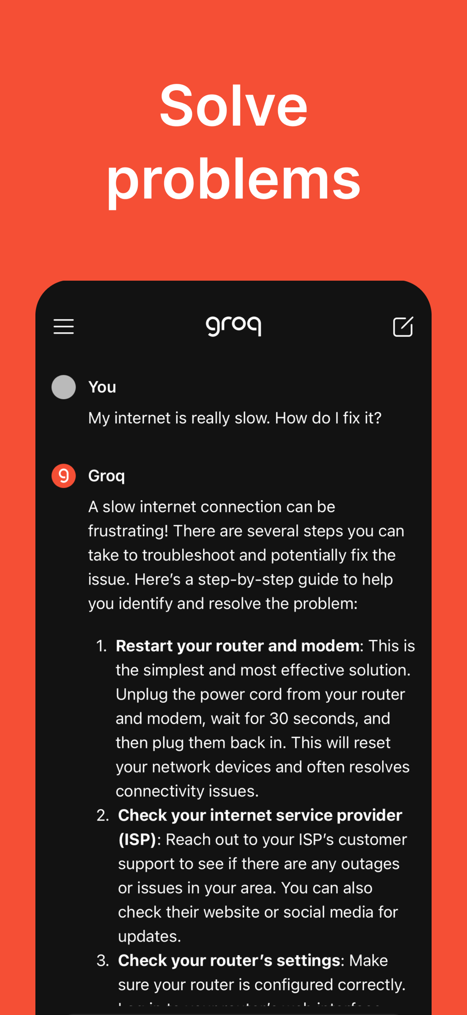 Groq for iOS media 3