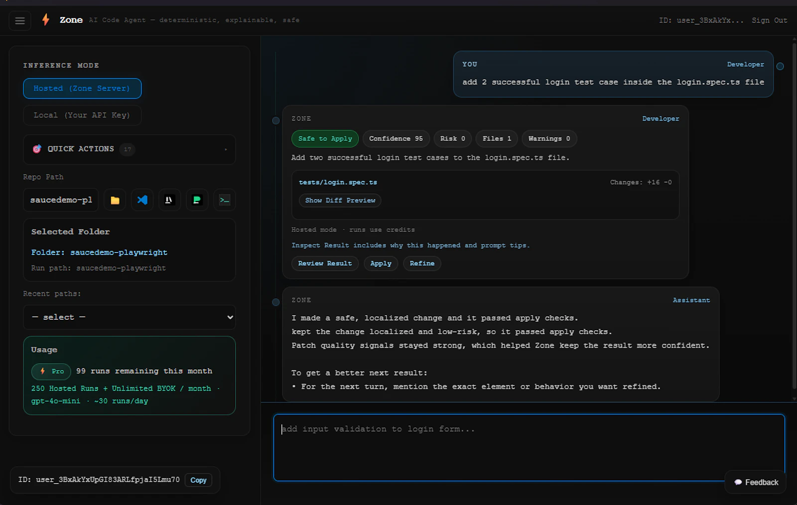 Zone screenshot 2